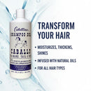 3 Pack x Cabellina Shampoo Del Caballo For Mane, Tail & Body, 32oz.