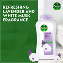 Dettol Sensitive Antibacterial Body Wash Lavender & White Musk 100g (Pack of 2)