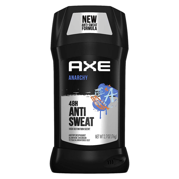Axe Anarchy 48 Hour Anti Sweat Antiperspirant Stick 2.7oz