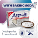 Asepxia w/ Baking Soda Acne Bar Soap Deep Pore Cleanser, 4oz (113g)