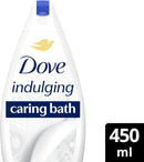 Dove Indulging Caring Bath For Soft & Smooth Skin, 15.2oz (450ml)