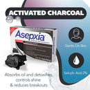 Asepxia Charcoal Acne Bar Soap Purifying Effect, 4oz. (113g)