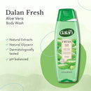 Dalan Fresh Aloe Vera Revitalizing Body Wash w/ Glycerin, 15.2oz.