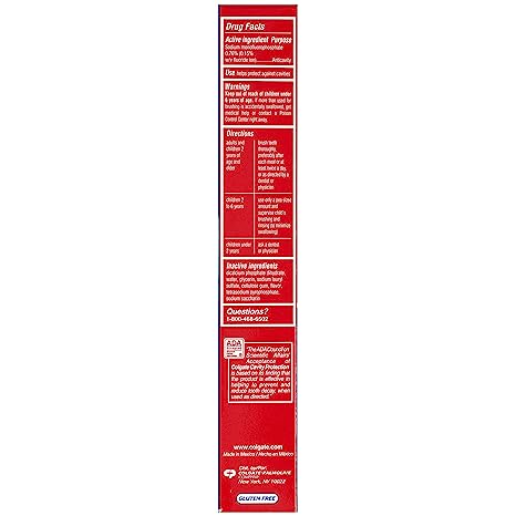 Colgate Cavity Protection Regular Flavor Toothpaste, 2.5oz (70g) (Pack of 6)