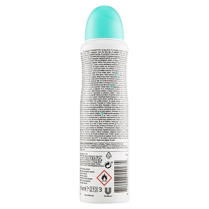 Dove Go Fresh Pear & Aloe Vera Deodorant Body Spray, 150ml