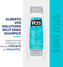 Alberto VO5 Split Ends Anti-Breakage Shampoo + Panthenol, 11 oz. (Pack of 6)