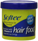 Softee Hair Food Enriched with Vitamin E, 5oz. (141g)