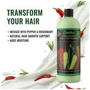2 Pack x Cabellina Chile Con Romero (Pepper & Rosemary) Conditioner, 32oz.