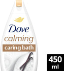 Dove Calming Caring Bath Shea Butter & Vanilla Scent 15.2oz (450ml)