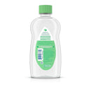 Johnson's Aloe Vera + Vitamin E Baby Oil, 10.2 oz (300ml) (Pack of 12)