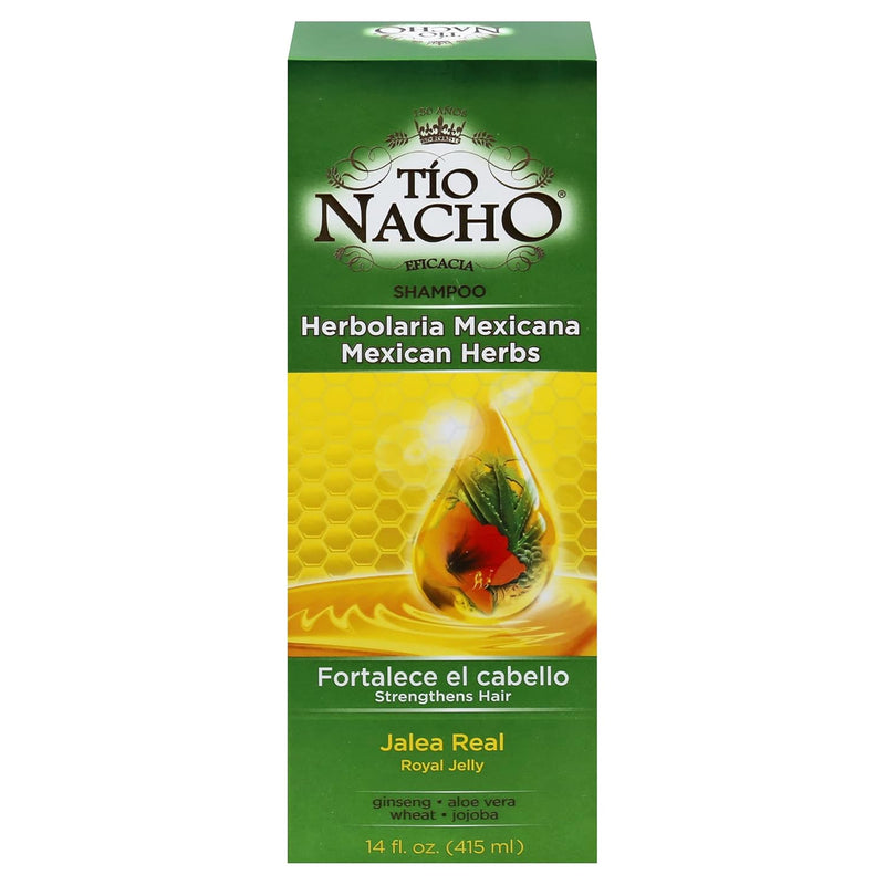 Tio Nacho Shampoo Mexican Herbs - Herbolaria Mexicana, 14oz (415ml)