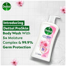 Dettol Sakura Blossom ProSkin 5x Moisturizing Body Wash 16oz (450g)