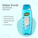 Dalan Fresh Sea Minerals Refreshing Body Wash w/ Glycerin, 15.2oz