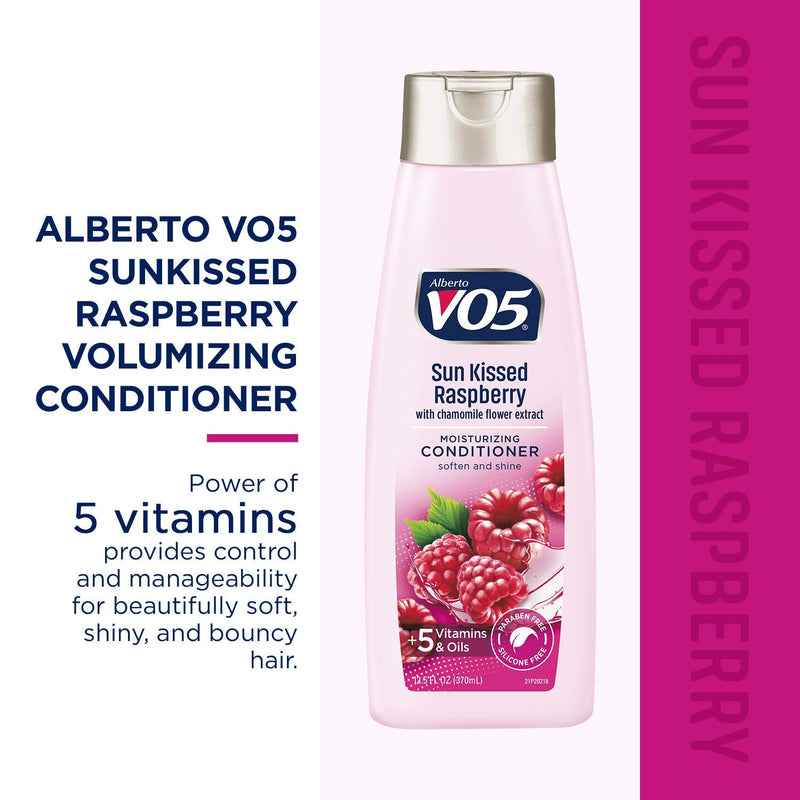 Alberto VO5 Sun Kissed Raspberry Chamomile Flower Conditioner 12.5oz