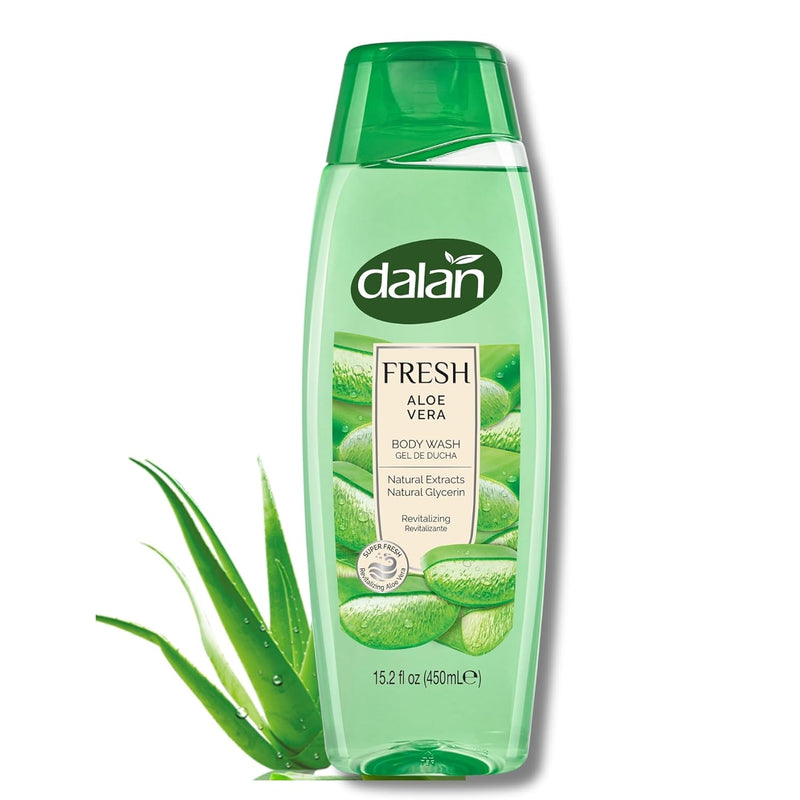 Dalan Fresh Aloe Vera Revitalizing Body Wash w/ Glycerin, 15.2oz.