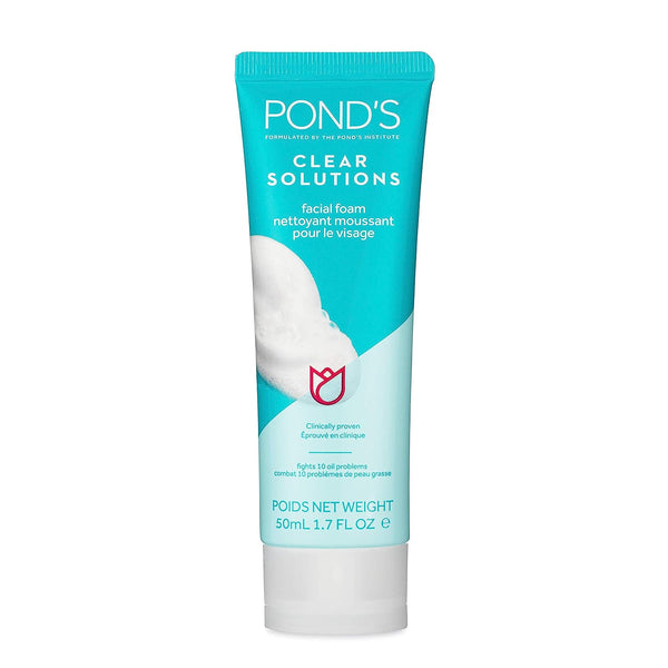 Pond's Clear Solutions Facial Foam, 50ml
