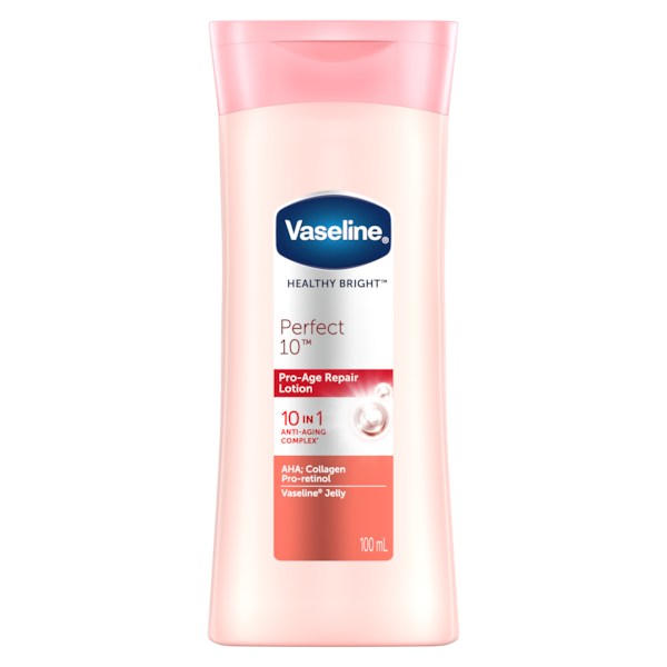 Vaseline Healthy Bright Perfect 10 Pro-Age Repair Lotion, 100ml