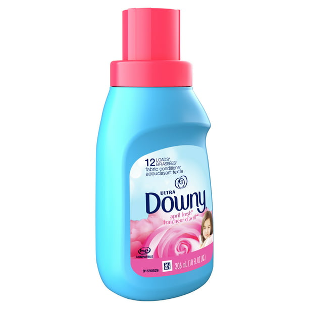 Ultra Downy April Fresh Liquid Fabric Softener, 10oz (306ml) (Pack of ...