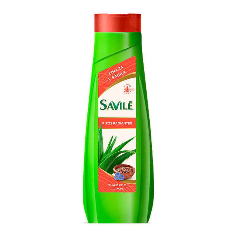 Savile Acondicionador Linaza y Sábila (Rizos Radiantes), 700ml