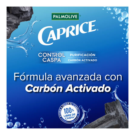 Caprice Shampoo Purificacion (Carbon Activado) Control Caspa, 750ml (Pack of 3)