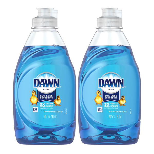 Dawn Ultra Dishwashing Liquid, 7 oz. (207ml) (Pack of 2)