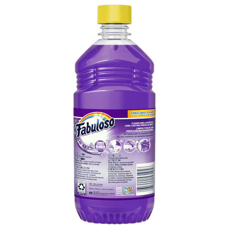 Fabuloso Multi-Purpose Cleaner - Lavender Scent, 16.9 oz (Pack of 6)