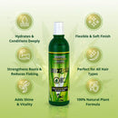 Crece Pelo Natural Phytotherapeutic Shampoo - Capillary Growth, 12.5oz