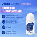 3 Pack x Nivea Derma Control RESTORE Micro Hyaluron w/ Vitamin E, 1.7oz
