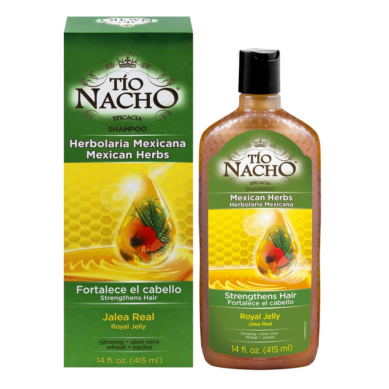 Tio Nacho Shampoo Mexican Herbs - Herbolaria Mexicana, 14oz (415ml) (Pack of 6)