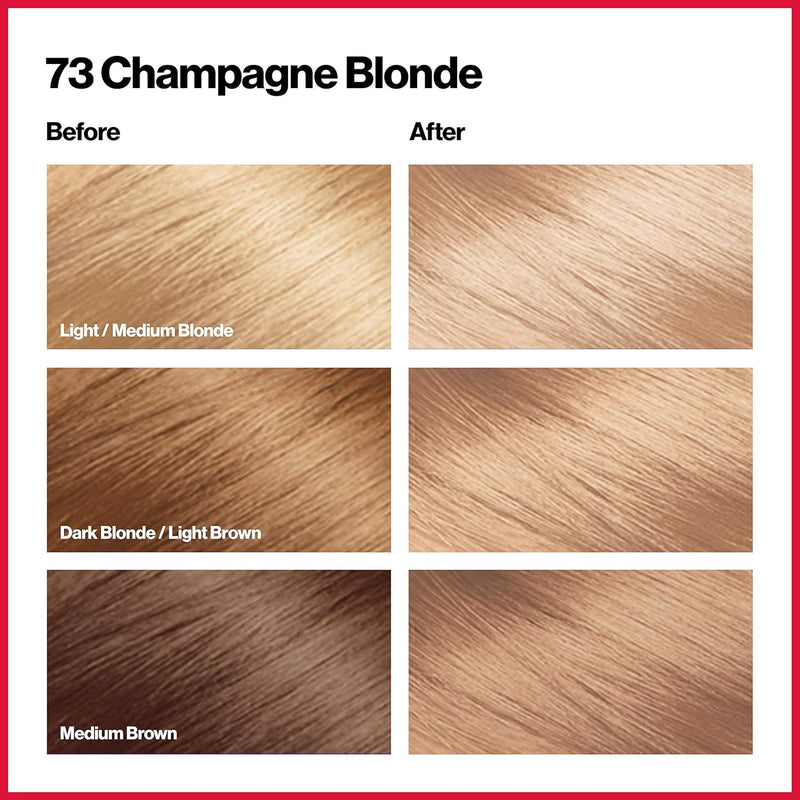 Revlon ColorSilk Hair Color - 73 Champagne Blonde (Pack of 12)