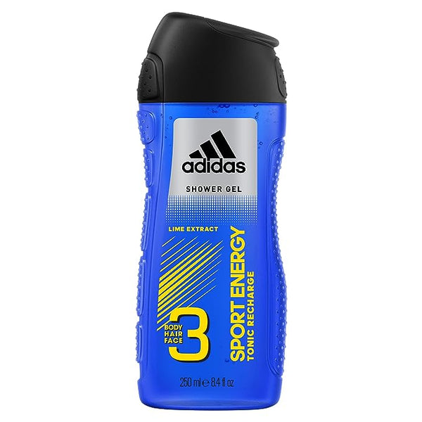 Adidas Sport Energy Tonic Recharge Lime Extract Shower Gel, 8.4oz