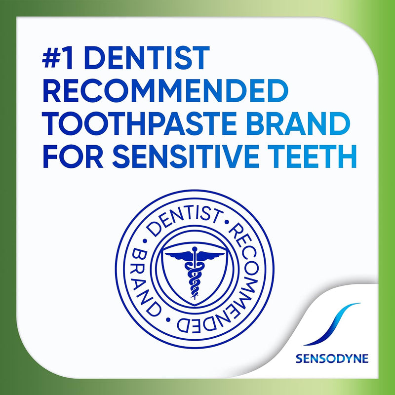 Sensodyne Sensitive Toothpaste -Fresh Mint, 5.29oz (150g) (Pack of 3)