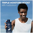 Nivea Men Deep MaxxTech 48 Hour Triple Moisture Boost Lotion, 13.5oz