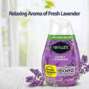 Renuzit Gel Air Freshener Lovely Lavender Scent, 7oz (Pack of 12)