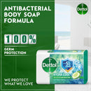Dettol Hydra Cool Cucumber & Icy Menthol Antibacterial Soap, 3.5oz