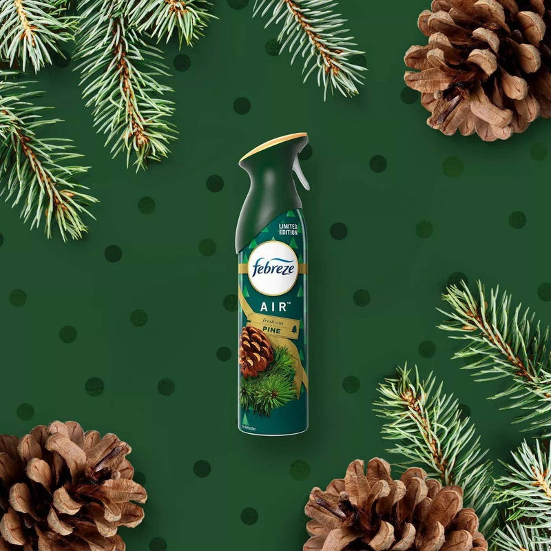 Febreze Air Mist - Fresh Pine Tree Scent - Limited Edition, 300ml (Pack of 3)