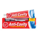 Anti-Cavity Fluoride Toothpaste - FREE Soft Toothbrush 6.4oz (181g)
