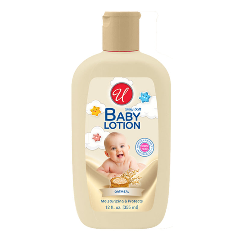 Silk Soft Oatmeal Scented Baby Lotion, 12oz. (355ml)
