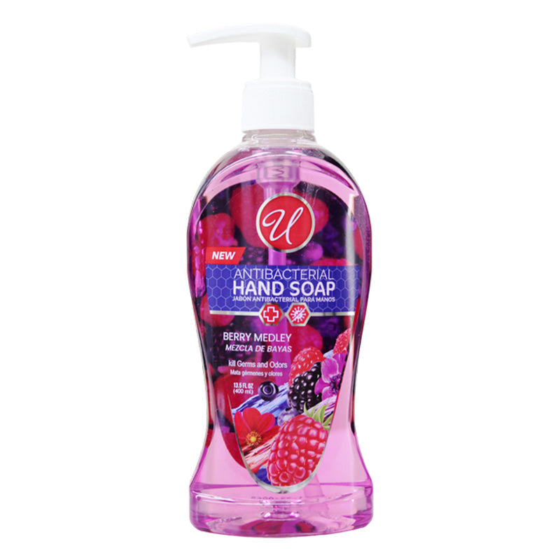 Berry Medley Scented Antibacterial Hand Soap, 13.5oz. (400ml)