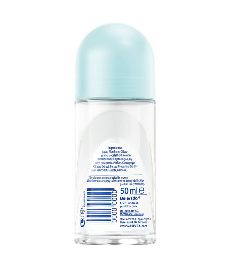Nivea Fresh Energy Anti-Perspirant Deodorant, 1.7oz(50ml) (Pack of 12)