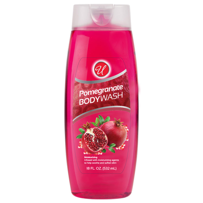 Moisturizing Pomegranate Body Wash by Universal, 18fl oz. (532ml)