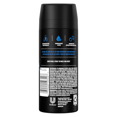 Axe Anarchy Deodorant + Body Spray, 150ml (Pack of 3)