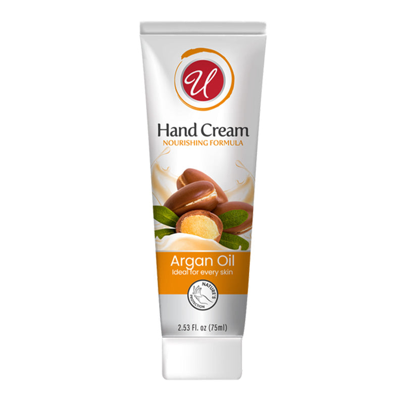 Argan Oil Hand Cream - Nourishing Formula, 2.3oz (75ml)