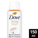 Dove Fruity Fresh 48H Anti-Perspirant Deodorant Spray, 5oz. (150ml)