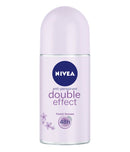 Nivea Double Effect Anti-Perspirant Deodorant, 1.7oz(50ml) (Pack of 2)
