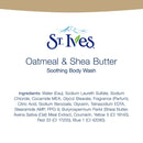 St. Ives Oatmeal & Shea Butter Soothing Body Wash, 22 fl oz (Pack of 6)