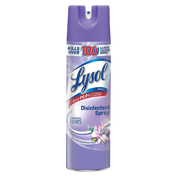 Lysol Disinfectant Spray - Early Morning Breeze Scent, 19oz.