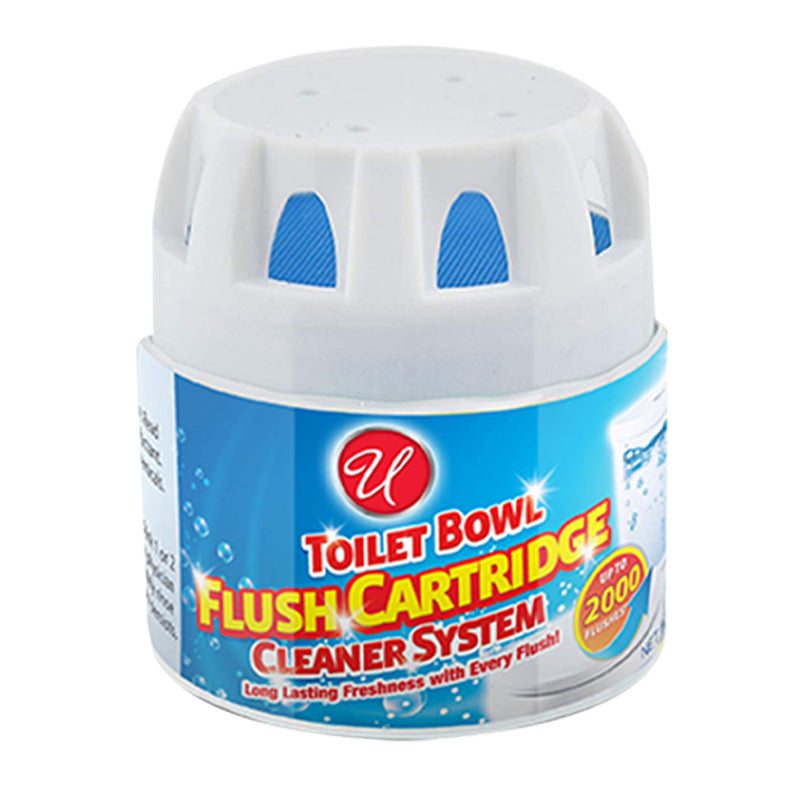 Toilet Bowl Flush Cartridge Cleaner System Lasts Up To 2000 Flushes