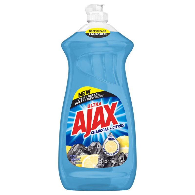 Ajax Ultra Charcoal & Citrus Dish Liquid, 28 oz. (828ml)