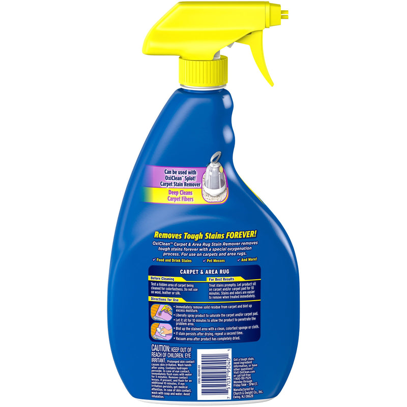 OxiClean - Carpet & Rug Stain Remover, 24 Fl Oz (Pack of 2)